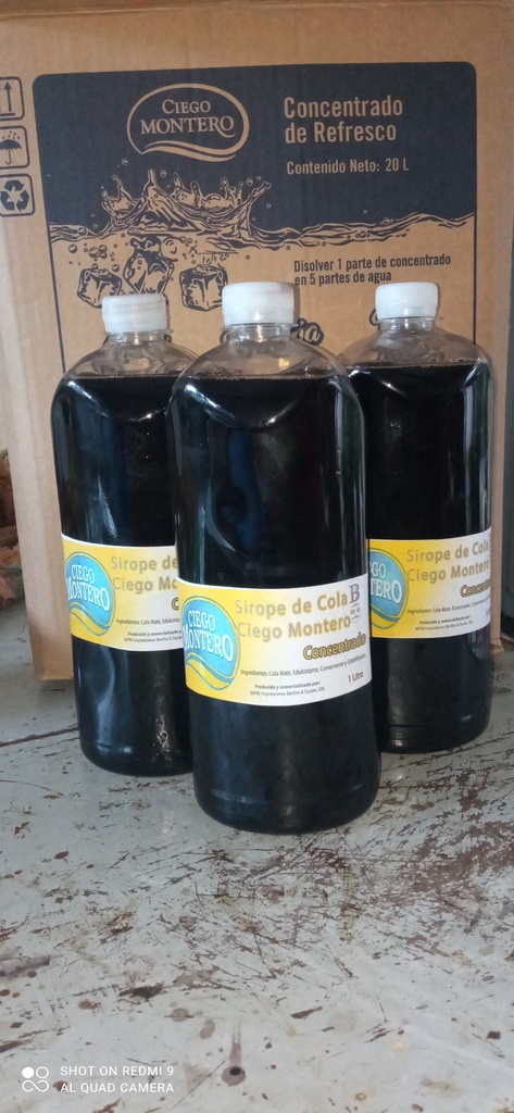 Sirope de Cola Ciego Montero