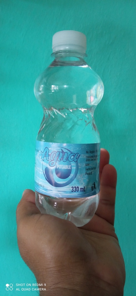 Agua potable 330 ml