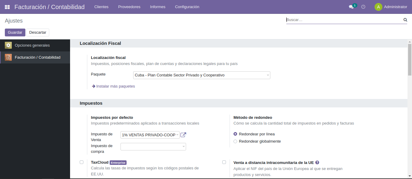 Steps to enable electronic invoicing